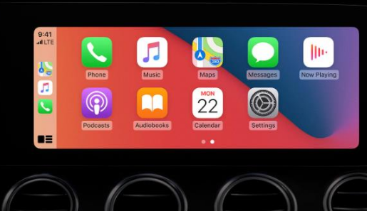 云梦apple维修网点分享如何将iPhone连接到CarPlay 